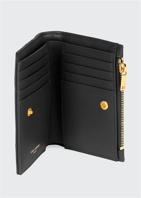 ysl monogram bifold wallet.